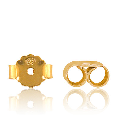 2 Fermoirs Poussette Belge Grand Modèle Or Jaune 750 - Les Essentiels