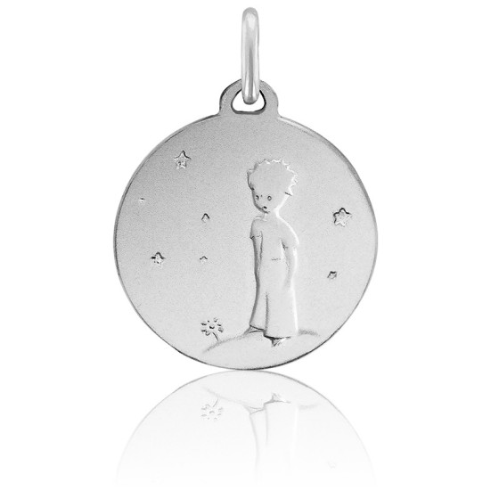 Medaille bapteme argent garcon Clearance