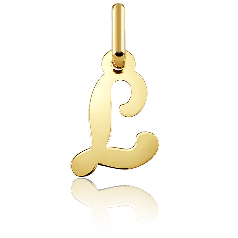 Thomas Sabo Pendentif Charm Lettre L Connect Plaqué Or - CC1218-413-39 - Helen Kirchhofer By Luxoia