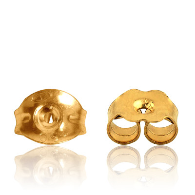 2 Fermoirs Poussette Belge Petit Modèle, Or Jaune 375 - Les Essentiels