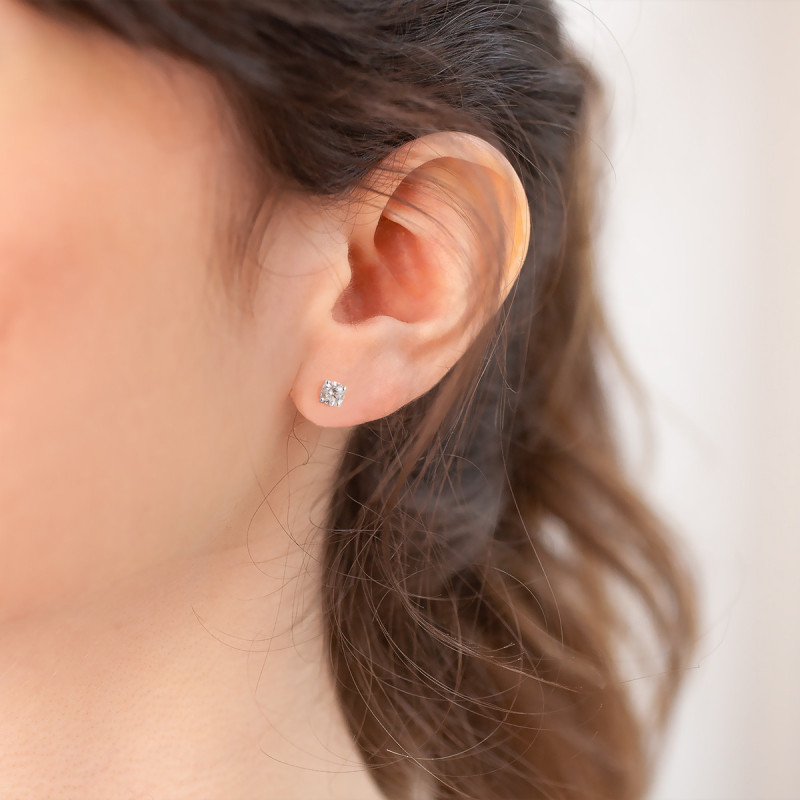 Boucles d'oreilles diamants - Bijoux diamant