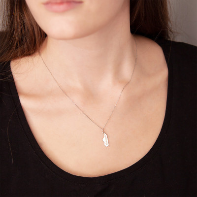 Pendentif Madagascar, Argent - Vandona