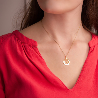 Pendentif Triskel "Breizh", Or Jaune - Rosatella