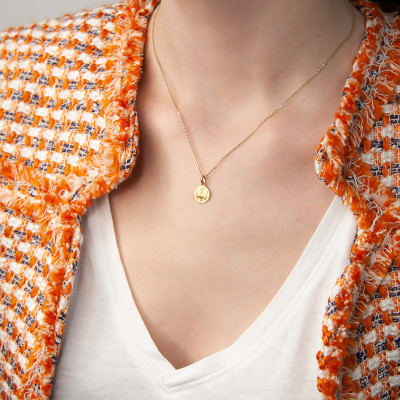 Médaille Saint Esprit, Or Jaune 750, 10 à 20 mm - Becker