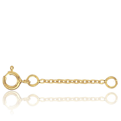 Extension chaîne, Or jaune 750, longueur 5 cm - Les Essentiels