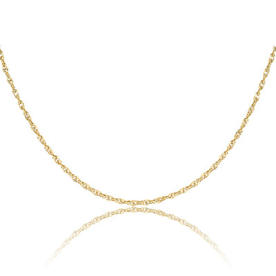 Chaine Prince de Galles, Or Jaune 375 - Emanessence