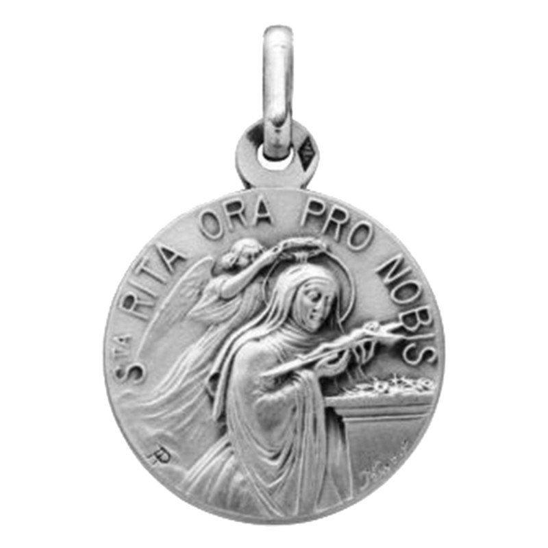 Médaille Sainte Rita, Argent 925 Pichard Balme