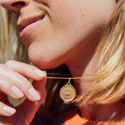 Médaille d'Amour l'Essentielle, Or jaune 750, 18mm - Augis