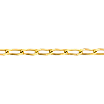 Chaîne Maille Cheval, Or jaune 750, 40 cm - Manillon