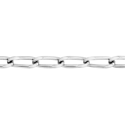 Chaîne Cheval, Argent 925, 45 cm - Manillon