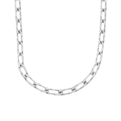 Chaîne Cheval, Argent 925, 55 cm - Manillon