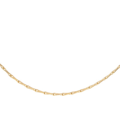 Chaîne Maille Blé, Or Jaune 375, 0.30 mm, 41 cm - Manillon