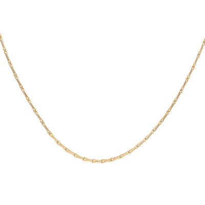 Chaîne Maille Blé, Or Jaune 375, 0.30 mm, 41 cm - Manillon
