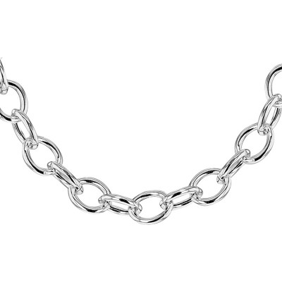 Chaîne Holl en Argent 925, Longueur 45 cm - Emanessence