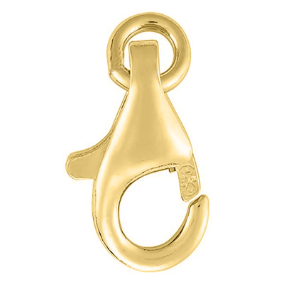 Fermoir Mousqueton 9 x 5 mm - Or 18K - Les Essentiels