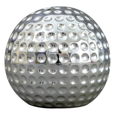 Tirelire Balle de golf, Métal Argenté - Daniel Crégut