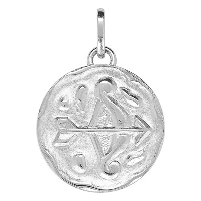 Pendentif Signe Astrologique Sagittaire, Argent - Emanessence
