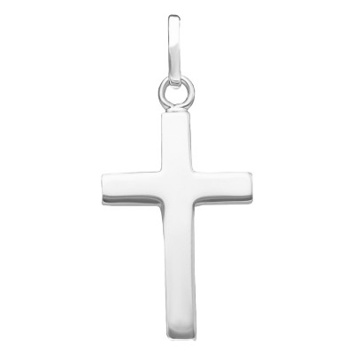 Pendentif Croix, Argent 925, 22x14mm - Emanessence