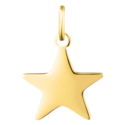 Pendentif étoile, Or jaune - Emanessence