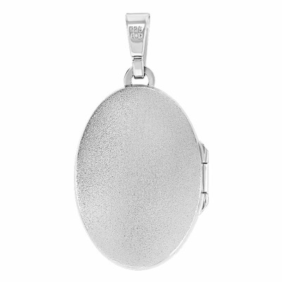 Pendentif Photo feuilles de Ginkgo, Argent rhodié, 26x33mm - Emanessence