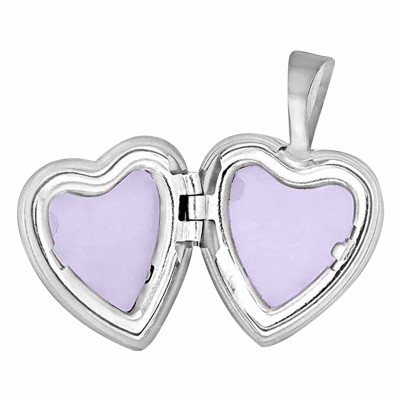 Pendentif Porte Photo Arbre de vie Coeur, Argent 925, 15.80x21mm - Artemis