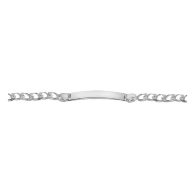 Gourmette Maille Gourmette, Argent 925, 18 cm - Emanessence