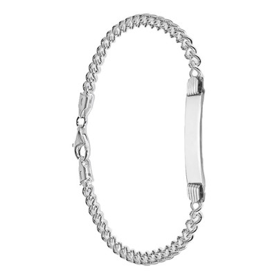 Gourmette Maille Gourmette, Argent, 19cm - Emanessence