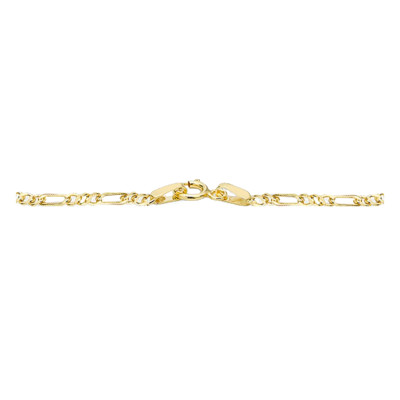 Gourmette Bébé Maille Figaro, Or Jaune 375, 15 cm - Emanessence