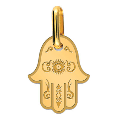 Pendentif Fatma, Or Jaune 750 - Lucas Lucor