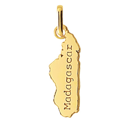 Pendentif Madagascar, Or Jaune 750 - Lucas Lucor