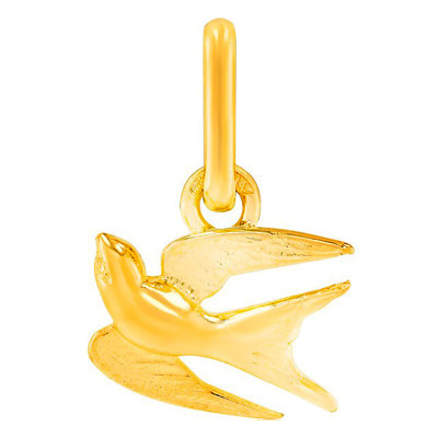 Pendentif hirondelle, Or jaune - Lucas Lucor