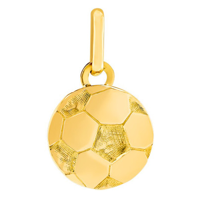 Pendentif ballon de foot, Or jaune - Lucas Lucor