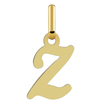 Pendentif lettre Z, Or jaune 750 - Argyor
