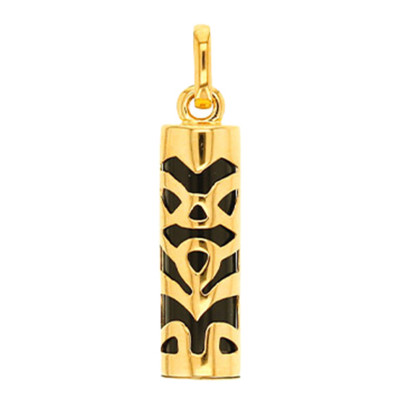 Pendentif Tiki Sagesse, Or Jaune 375 - Rosatella