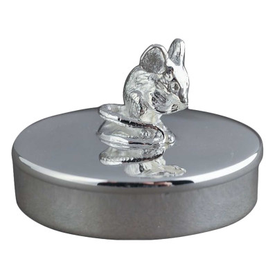 Boite a dents de lait souris, Métal ou Argent - Daniel Crégut