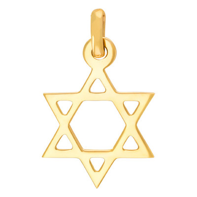 Pendentif Etoile de David, Or Jaune - Rosatella