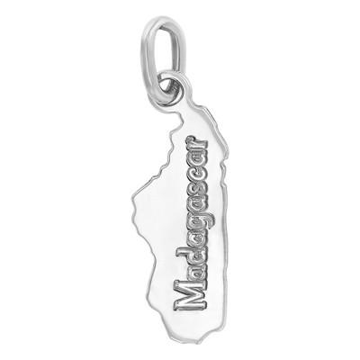 Pendentif Madagascar, Argent - Vandona