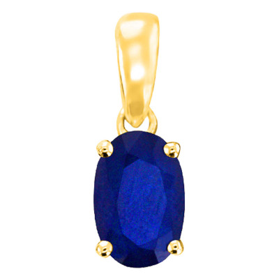 Pendentif Or jaune & Saphir - Aurora