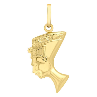 Pendentif Nefertiti, Or Jaune 375 - Emanessence