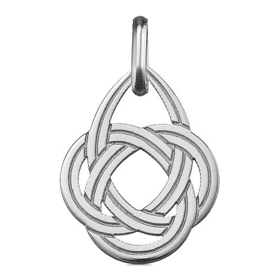 Pendentif Nœud Celtique, Or blanc 750 - Argyor