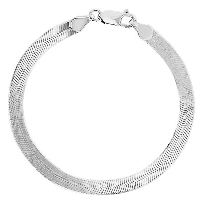Bracelet Maille Miroir, Argent 925, 19 cm - Artemis