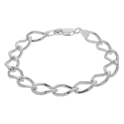 Bracelet Maille Rombo, Argent 925, 21cm - Artemis