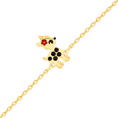 Bracelet Bambi, Or jaune 375 - Bambins