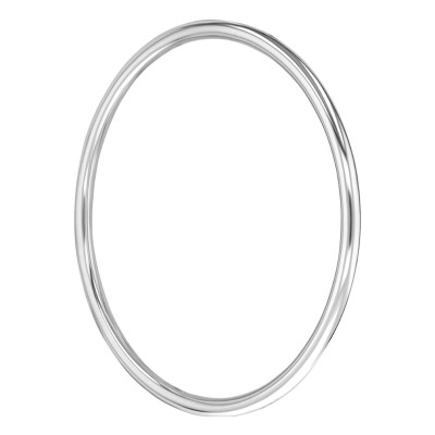 Bracelet Jonc Fil Rond, 60 à 70mm, Argent 925 - Artemis