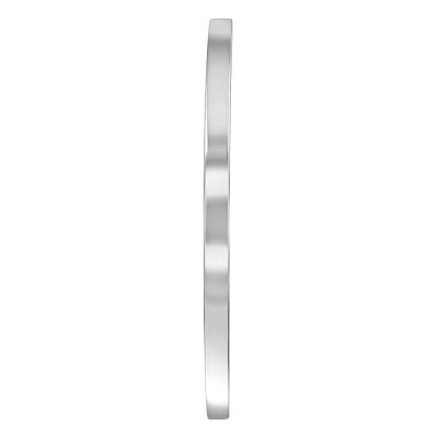 Bracelet Jonc Fil Rectangle, 60 à 70mm, Argent 925 - Artemis