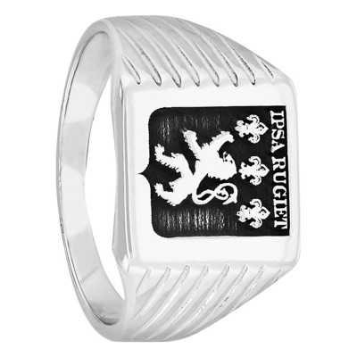 Chevalière Armorié Ipsa Rugiet Argent 925 - Imperium