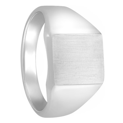 Chevalière Tonneau, Argent 925, 9,50x10,50 mm - Imperium