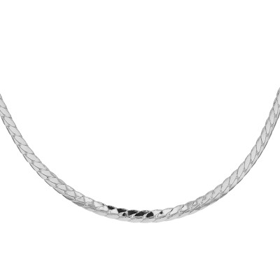 Collier Maille Anglaise, Argent 925, 45 cm - Artemis