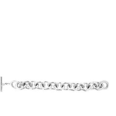 Bracelet Maille Forçat, Argent Massif, 19 à 23cm - Artemis