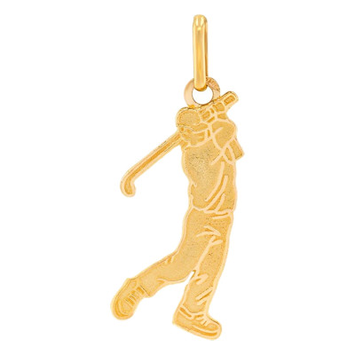 Pendentif Golfeur, Or jaune - Lucas Lucor